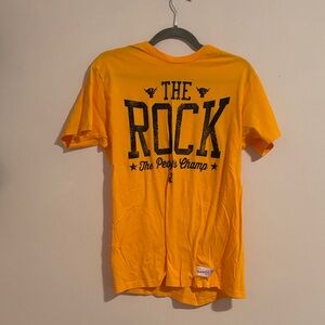 Mitchell & Ness Yellow 'The Rock' Men's Shirt